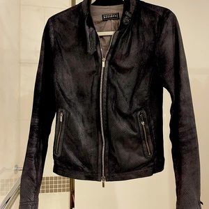 Italian leather motorcycle jacket. Fits like a glove!